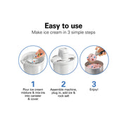 Hamilton Beach 68330N 4 Quart Capacity Ice Cream Maker