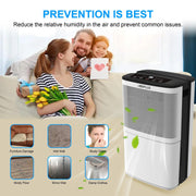 Airplus AP16-601EE Dehumidifiers 50 Pint Basements for Home up to 3500 Sq. Ft, 24 Hr Timer