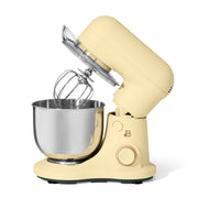 Made By Gather Beautiful 3.5 Qt Tilt-Head Stand Mixer, 12 Speeds, 300W Motor, Stainless Steel Bowl, Buttercream, 29422