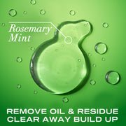 OGX Clarifying Strength Rosemary Mint Hair Shampoo for Oily Hair, Sulfate-Free, 13 fl oz