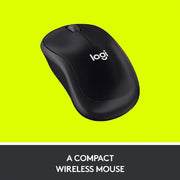 Logitech Advanced Combo Wireless Keyboard and Mouse (Black)