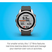 Garmin fenix 7S Standard-Edition Multisport GPS Smartwatch - Graphite