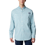 Columbia PFG Super Tamiami Long-Sleeve Shirt for Men - Canyon Blue - S