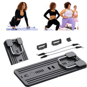 TTFP PLTMCS001B Pilates Board Multi Purpose Compact Pilates Reformer for Home Fitness Pack of 1 (Black)