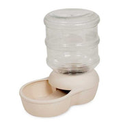 Aspen Pet 4 Gal. Bleached Linen Gravity Dog or Cat Waterer-24578