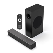 Jierben 120W 2.1 Channel Sound Bar with Wireless Subwoofer, Bluetooth 5.4, Multiple Inputs, Black, SP05