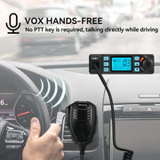 Retekess MB1 AM/FM CB Mobile Radio Bundle with Coaxial Cable
