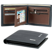 Cshidworld Men's Wallet: RFID Blocking Bifold Wallet with 7 Credit Card Slots, 1 ID Window, Front Pocket, and Slim, Minimalist Design