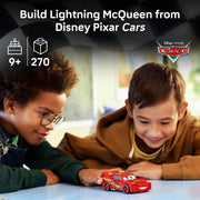 LEGO Speed Champions Lightning McQueen Building Set, 270 Pieces, Disney Pixar Cars, Ages 9+, Model 77255