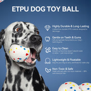 All For Paws Automatic Tennis Ball Launcher Maxi for Medium and Large Dogs, Rechargeable, Portable, Includes 6 Durable 2.5-Inch ETPU Balls, Adjustable Launch Up to 64 ft, White