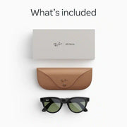 Ray-Ban Rw4013 601/71 Meta Headliner Gen 2 RW4013 Sunglasses, Shiny Black