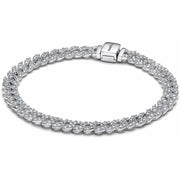 PANDORA Timeless Pave Cuban Chain Bracelet for Women