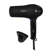 Sunbeam HD3010-005 Retractable Folding Hair Dryer with Concentrator, 1875 Watts, Black