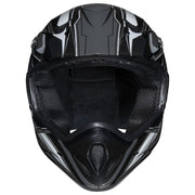 Raider RX1 MX Off-Road Helmet for Adults - Black/Silver - Large