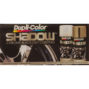 Dupli-Color Shadow Chrome Black-Out Coating Kit, Automotive Spray Paint, Black Chrome Finish, 11 oz, 2 Cans, ESHD10007