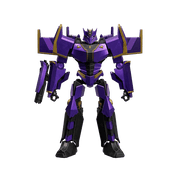 Blokees Transformers Classic Class Megatronus Prime Action Figure, 12.5cm, Purple, 20-Point Articulation, Dual LED Lighting, 107-Piece Model Kit, 71186