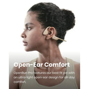 Shokz S810 Open Ear Bluetooth Headphones for Sports with Cooling Wristband, Beige