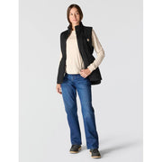 Carhartt Women's Rain Defender Relaxed Fit Lightweight Insulated Mock Neck Vest, Black, Medium, 107100