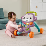 Fisher-Price Learn With Me Purple Monkey Walker Baby Learning Toy with Music & Lights