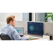 ASUS ZenScreen MB249C 24 Inch FHD IPS Portable Monitor, USB-C 60W, HDMI, Frameless Display, Eye Care Technology, Integrated Speakers