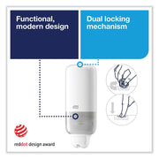 Essity Tork Elevation Liquid Skincare Dispenser, 1 Liter High Capacity, Drip-Free Pump, White