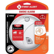 First Alert 1046719 Voice Alert Hard-Wired Photoelectric Smoke Detector