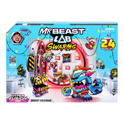 MRBEAST LAB 24811 Celebrate The Holiday Season with Mr. Beast Hyper Fusion Advent Calendar, Exclusive Themed Action Figures