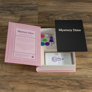 WS Game Company Mystery Date Vintage Bookshelf Edition Classic Board Game, Pink, 2-4 Players, Ages 8 and Up