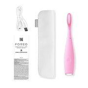 Foreo Issa 3 Sonic Toothbrush, 4-in-1 Oral Care, Hybrid Silicone & PBT Bristles, 16 Intensities, USB Rechargeable, Pink