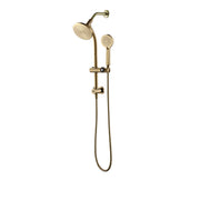 Better Homes & Gardens 58101-X584409 Deluxe Shower Combo with Magnetic Slide Bar Kit in Brushed Brass