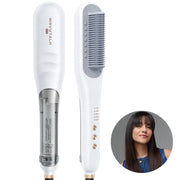 Wavytalk Pro Steam Hair Straightener Brush, 3-in-1 Hydro-Infusion Steam Technology, White