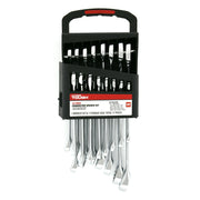 Hyper Tough 34592 16-Piece Combination Wrench Set - SAE