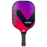 Vulcan Torque Composite Pickleball Paddle, Lightweight, Cushioned Grip, Durable Edge Guard, Red Black, WALVTOR-RED