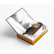 Forever Brimstone Deluxe Limited Edition Hardcover Book with Metallic Edges, Stamped Foil Case, Designed Endpapers