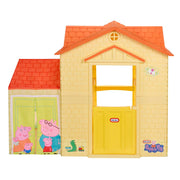 MGA Entertainment Peppa Pig Playhouse with Working Doors and Crawl-Thru Tunnel, Indoor and Outdoor Water-Resistant Plastic Playhouse for Kids Ages 3+