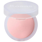 Kosas Cloud Set Baked Setting & Smoothing Powder, Candy Sheer Pink, Lightweight Matte Finish, Includes Aloe Vera Sheet Masque