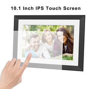 Aursear XG-11 10.1'' WiFi Digital Picture Frame, Electric Smart Digital Photo Frame with 1280x800 IPS Touchscreen, Auto-Rotate, Share Moments Instantly via Free App from Anywhere