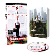 Arrow Video Falling Down Limited Edition 4K Ultra HD Blu-ray Movie, Drama, Directed by Joel Schumacher, Starring Michael Douglas and Robert Duvall