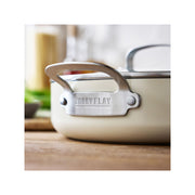 Bobby Flay 13-Pc. Non-Stick Cookware Set - CREAM WHITE ONE SIZE