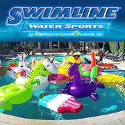 Swimline 24-Feet Round Blue Overlap Liner Standard Gauge
