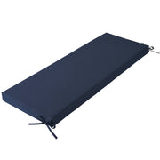 Better Homes & Gardens Premium Outdoor Bench Seat Cushion, Navy, 48 in x 18 in