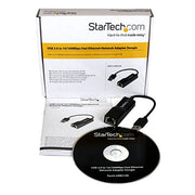 StarTech USB2100 USB 2.0 to 10/100 Mbps Ethernet Network Adapter Dongle