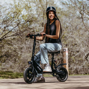 GOTRAX Aero Foldable Electric Scooter with Seat for Teens and Adults