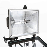 Hyper Tough 1000W Halogen 2 Light Corded Tripod Mounted Portable Work Light, Black, VN-76251