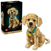 LEGO Icons Golden Retriever Puppy Building Set, 2,102 Pieces, Posable Multicolor Dog Figure, 11.5 in, 6588538