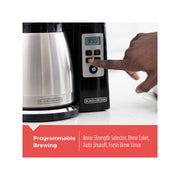 Black & Decker CM2046S 12-Cup Thermal Programmable Coffeemaker
