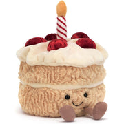 Jellycat Cake Stuffed Animals, 9''