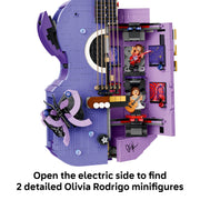 Lego Editions Olivia Rodrigo Dual Guitar Building Set, 1228 Pieces, Multicolor, Ages 14+, 6590632