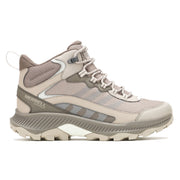 Merrell Speed Strike Mid Waterproof Hiking Boots for Ladies - Stone - 9.5M