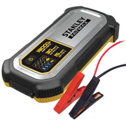 Stanley Fatmax LJ18FC 1800 Peak Amp Lithium Jump Starter with USB-A and USB-C Ports, LED Work Light, Portable, Black
